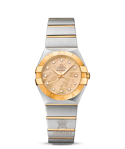 Omega Constellation Watch 123.20.27.60.57.001 27 mm Steel / Yellow gold Case