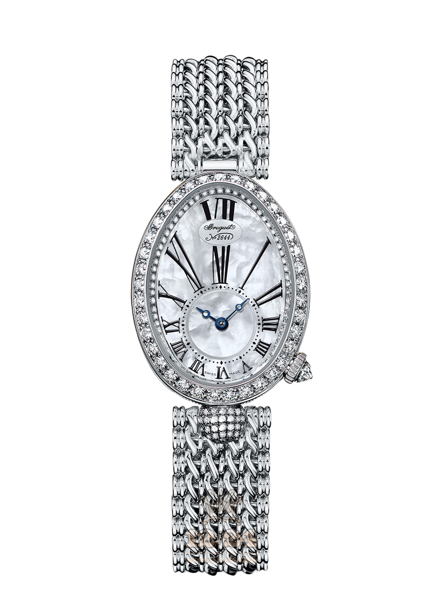 Breguet Reine de Naples Watch 8928BB/51/J20 DD00 33 mm White gold Case White Dial