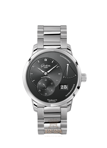 Glashutte Pano Watch 1-65-01-23-12-24 40 mm Stainless steel Case Gray Dial