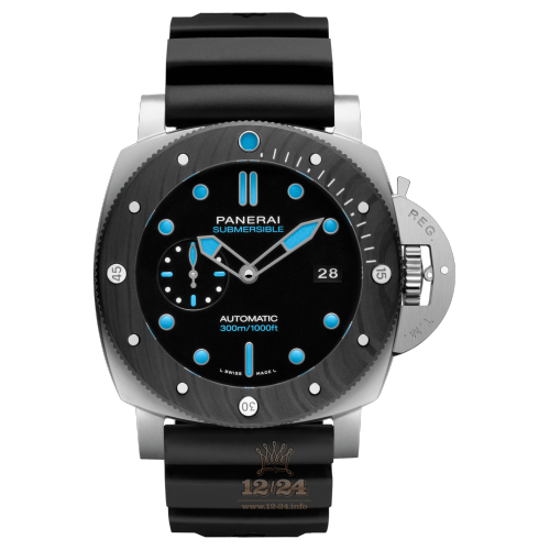 Panerai Submersible Watch PAM00799 47 mm Black Dial