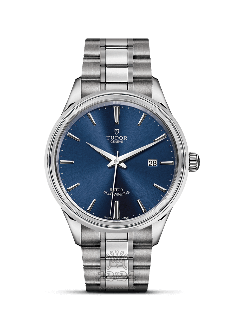Tudor Style Watch M12700-0009 41 mm Stainless steel Case Dark blue Dial