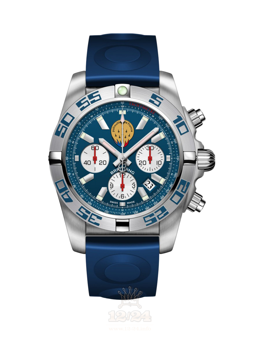 Breitling Chronomat Watch AB01109E|C886|224S|A20DSA.2 44 mm Stainless steel Case Dark blue Dial