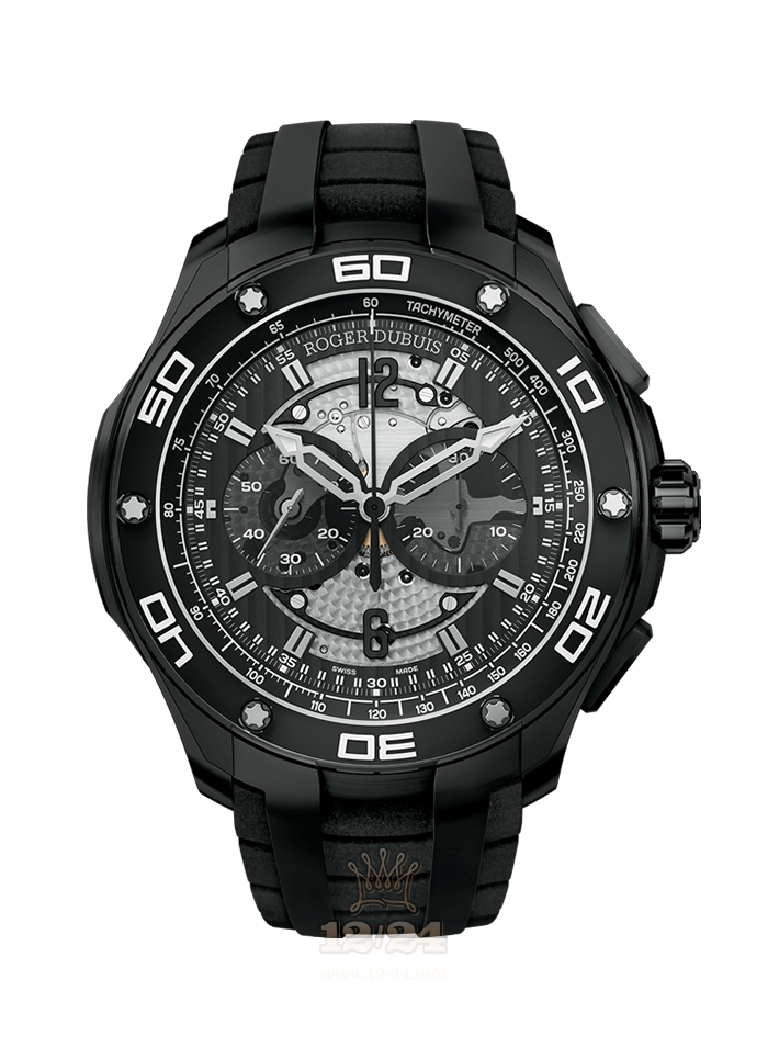 Roger Dubuis Pulsion Watch RDDBPU0005 44 mm Titanium Case Black Dial