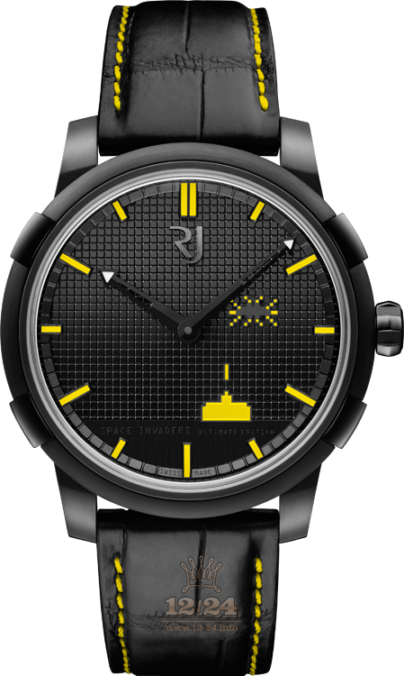 Romain Jerome Collaborations Watch RJ.M.AU.020.09 43 mm Stainless steel PVD coating Case Black Dial