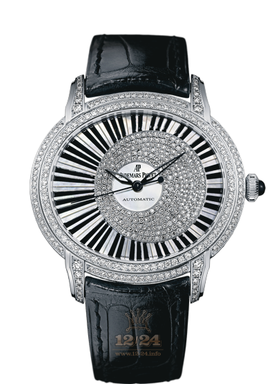 Audemars Piguet Millenary Watch 15326BC.ZZ.D102CR.01 45 mm White gold Case Silver Dial