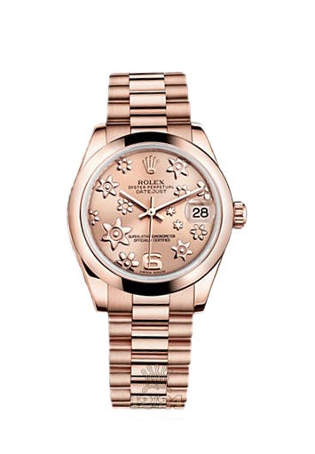 Rolex Datejust Watch 178245f-0031 31 mm Pink gold Case Pink Painted Dial