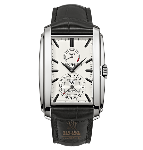 Patek Philippe Gondolo Watch 5200G-010 32 mm White gold Case White Dial