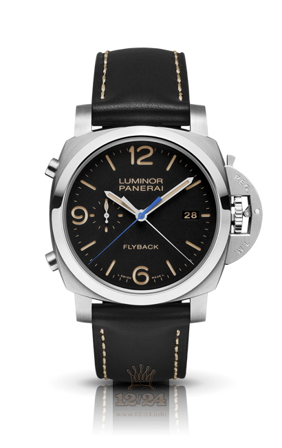 Panerai Luminor 1950 Watch PAM00524 44 mm Stainless steel Case Black Dial