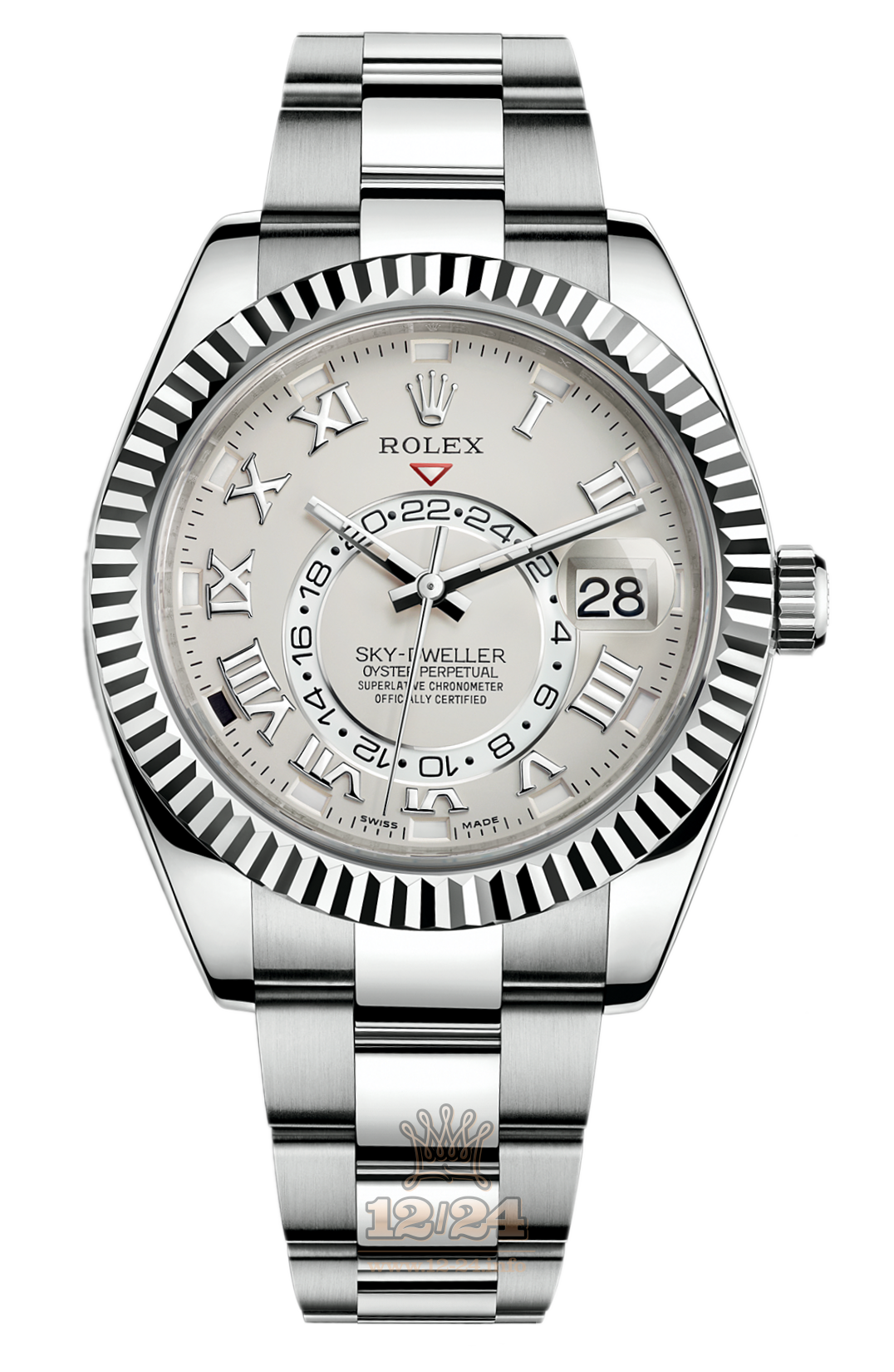 Rolex Sky-Dweller Watch 326939-0001 42 mm White gold Case Gray Dial