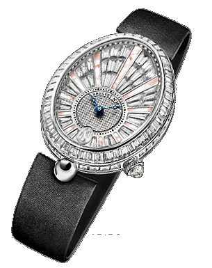 Breguet Reine de Naples Watch 8939BB/6D/864 DD0D 38 mm White gold Case Silver Pink Dial