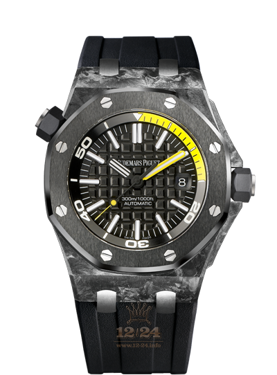 Audemars Piguet Royal Oak Offshore Watch 15706AU.OO.A002CA.01 42 mm Carbon Ceramics Case Black Dial
