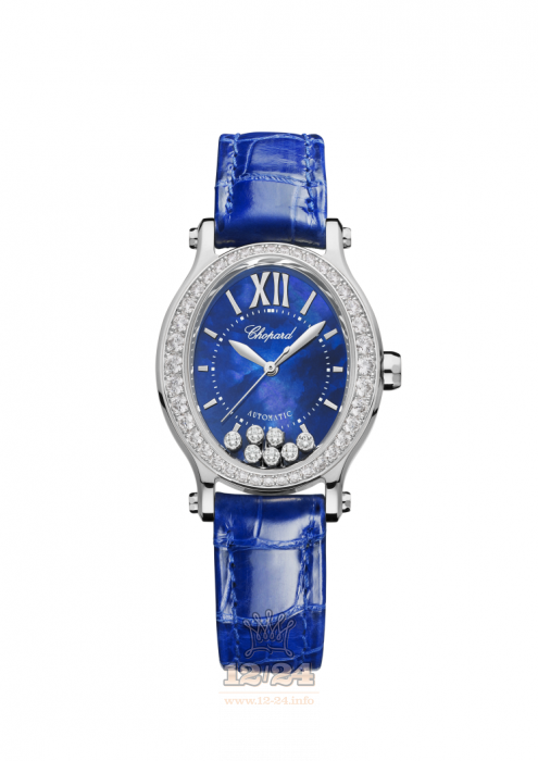 Chopard Happy Sport Watch 275362-1001 31 mm White gold Case Dark blue Dial