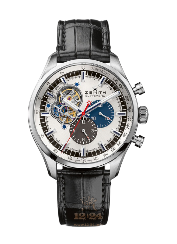 Zenith El Primero Watch 03.2520.4061/69.C714 45 mm Stainless steel Case Silver Dial