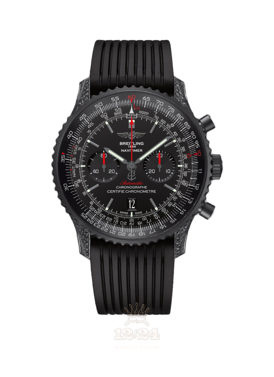 Breitling Navitimer Watch MB0128AN|BE51|252S|M20DSA.2 46 mm Stainless steel Case Black Dial