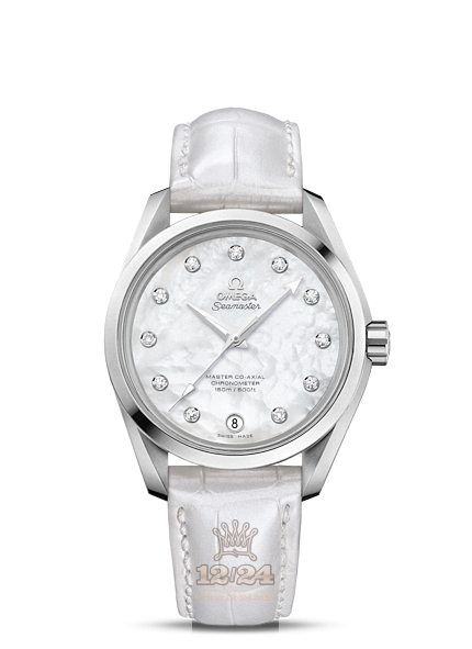 Omega Aqua Terra 150 M Watch 231.13.39.21.55.002 38 mm Stainless steel Case White Dial
