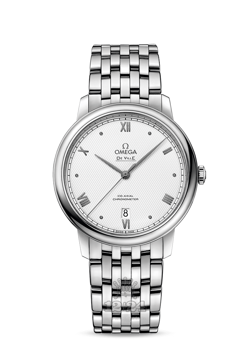 Omega De Ville Watch 424.10.40.20.02.006 40 mm Stainless steel Case Gray Dial