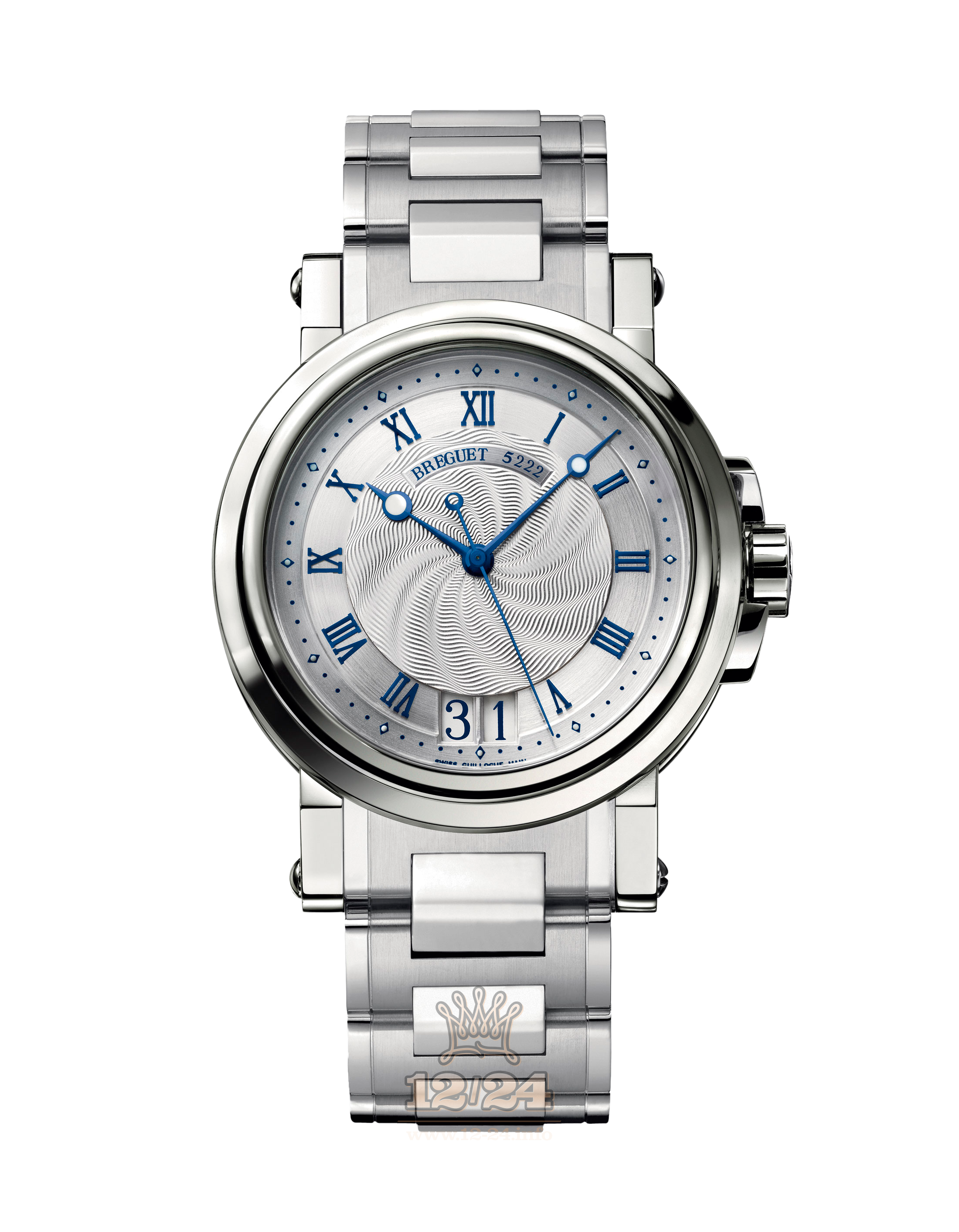 Breguet Marine Watch 5817ST/12/SM0 39 mm Stainless steel Case Silver Dial