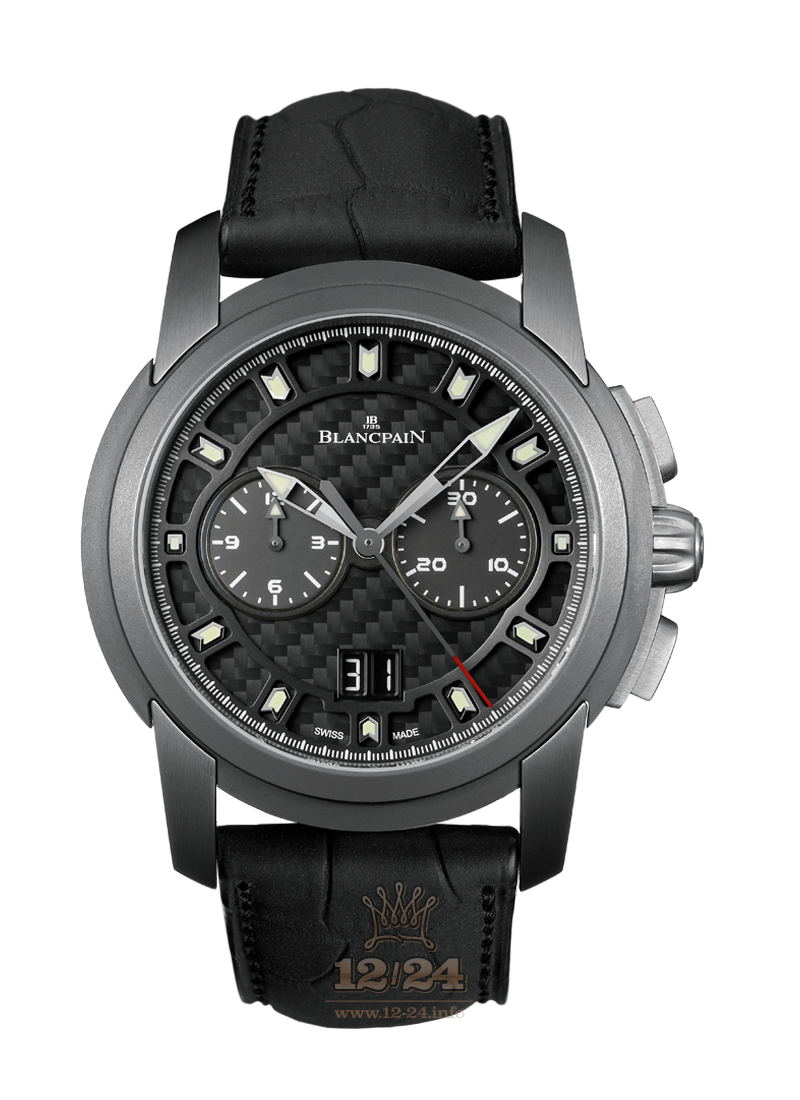 Blancpain L-Evolution Watch R85F-1103-53B 44 mm Stainless steel Titanium Case Black Dial