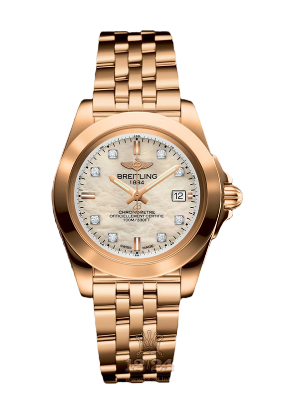 Breitling Galactic Watch H7133012|A803|792H 32 mm Pink gold Case
