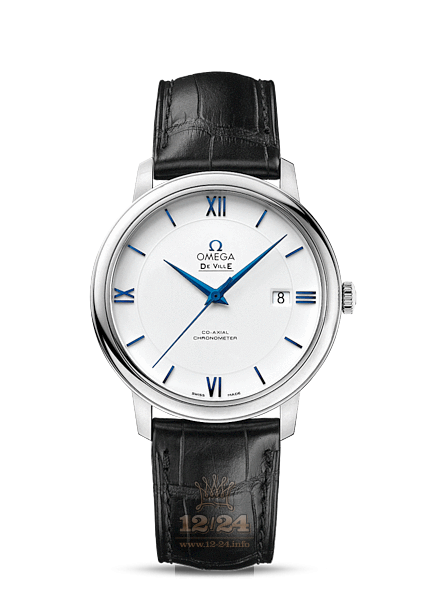 Omega Prestige Watch 424.53.40.20.04.001 40 mm White gold Case White Dial
