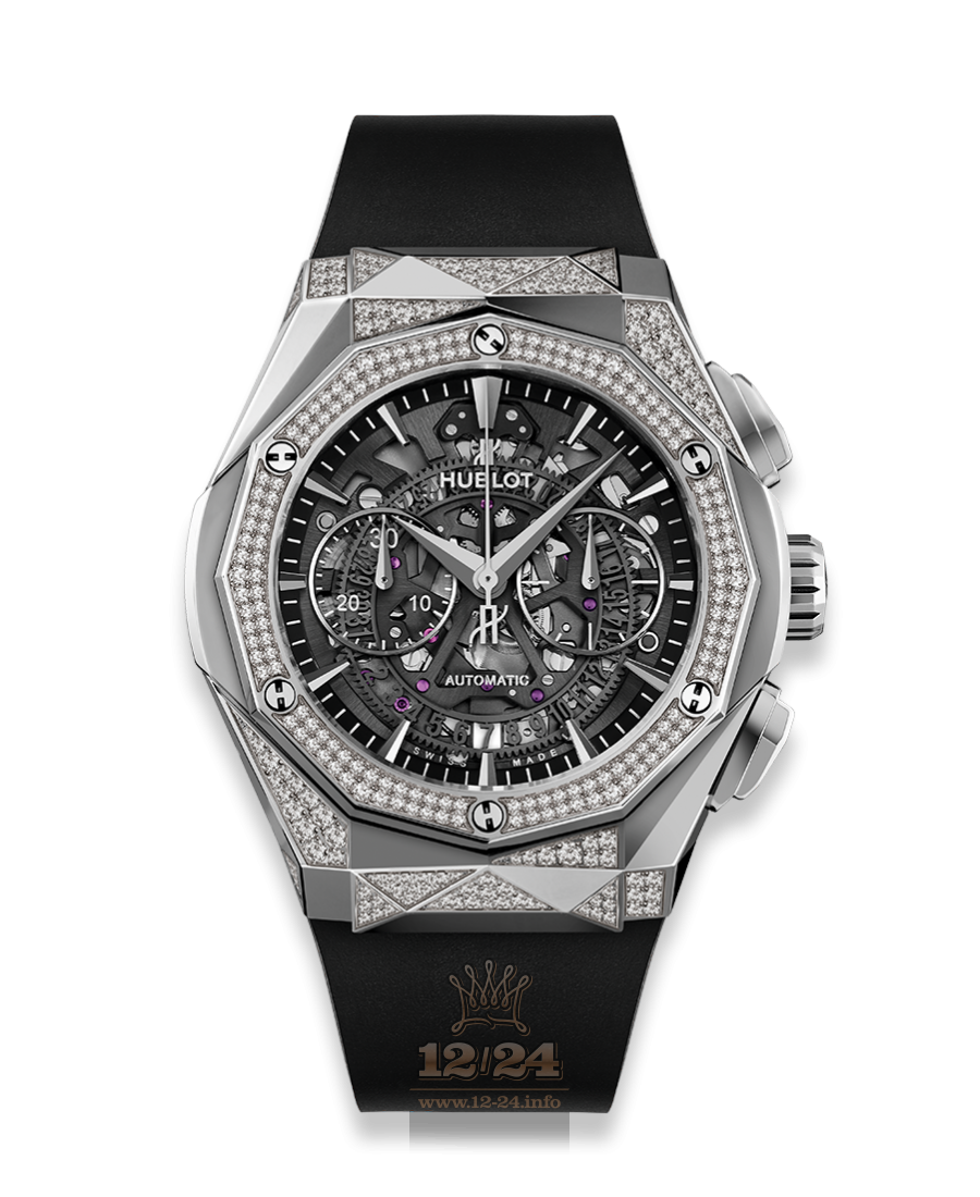 Hublot Classic Fusion Watch 525.NX.0170.RX.1804.ORL18 45 mm Titanium Case Black Dial
