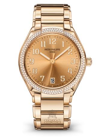 Patek Philippe Twenty~4 Watch 7300-1200R-011 36 mm Pink gold Case Golden Dial