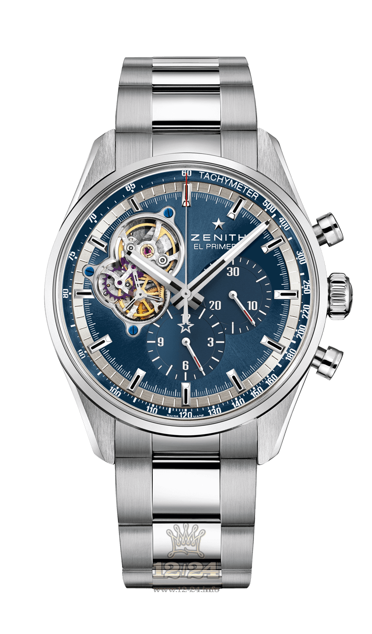 Zenith Chronomaster Watch 03.20416.4061/51.M2040 42 mm Stainless steel Case Dark blue Dial