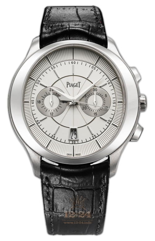 Piaget Black Tie Watch G0A38112 43 mm White gold Case Silver Dial