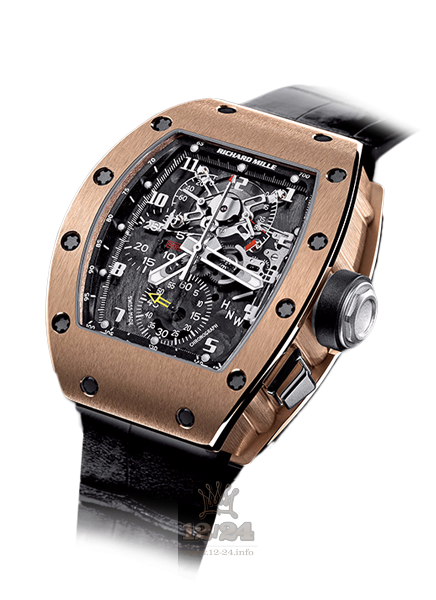 Richard Mille Men's Collection Watch RM 004-v2 48 mm Pink gold Case