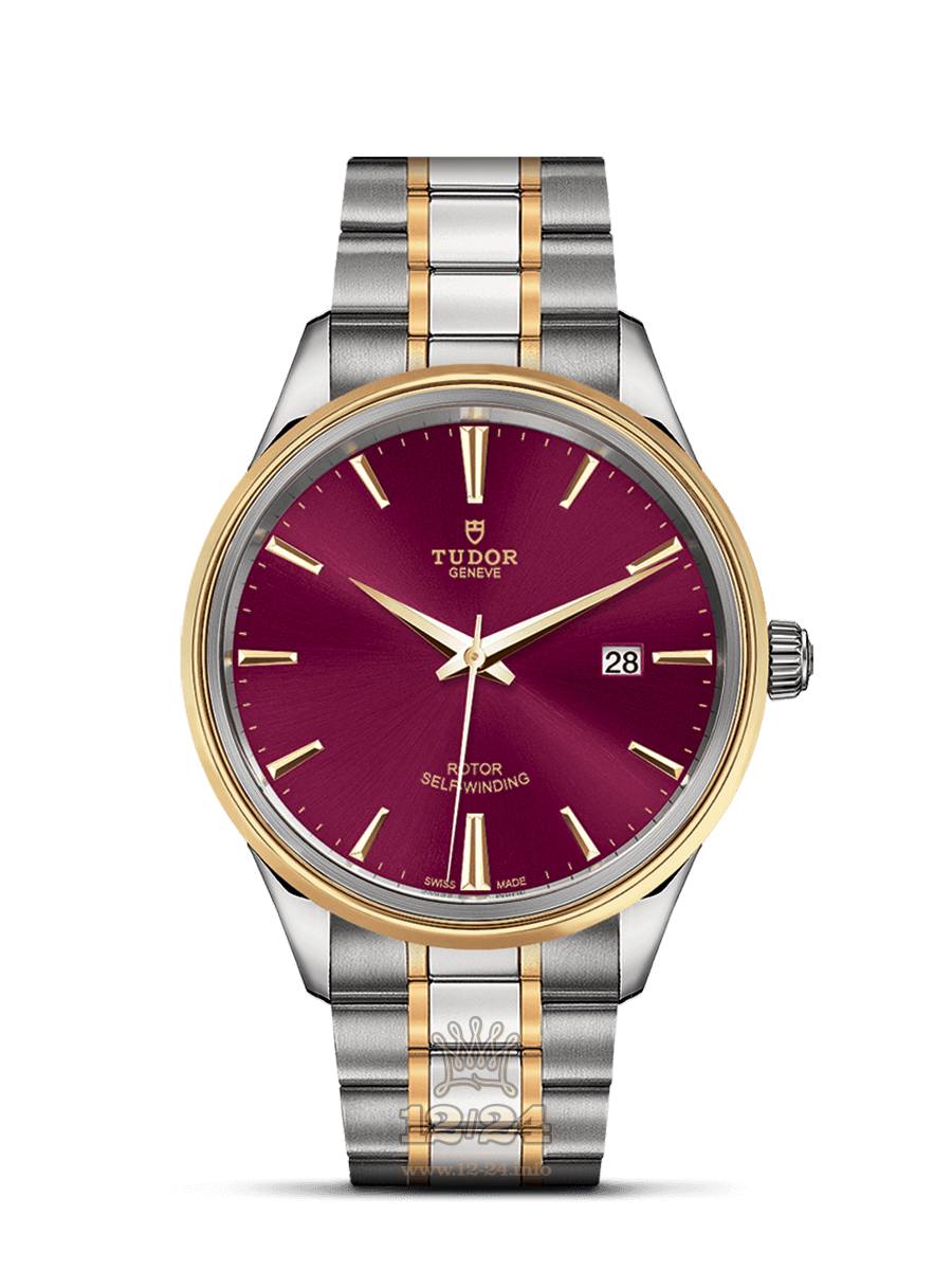 Tudor Style Watch M12703-0013 41 mm Stainless steel Yellow gold Case