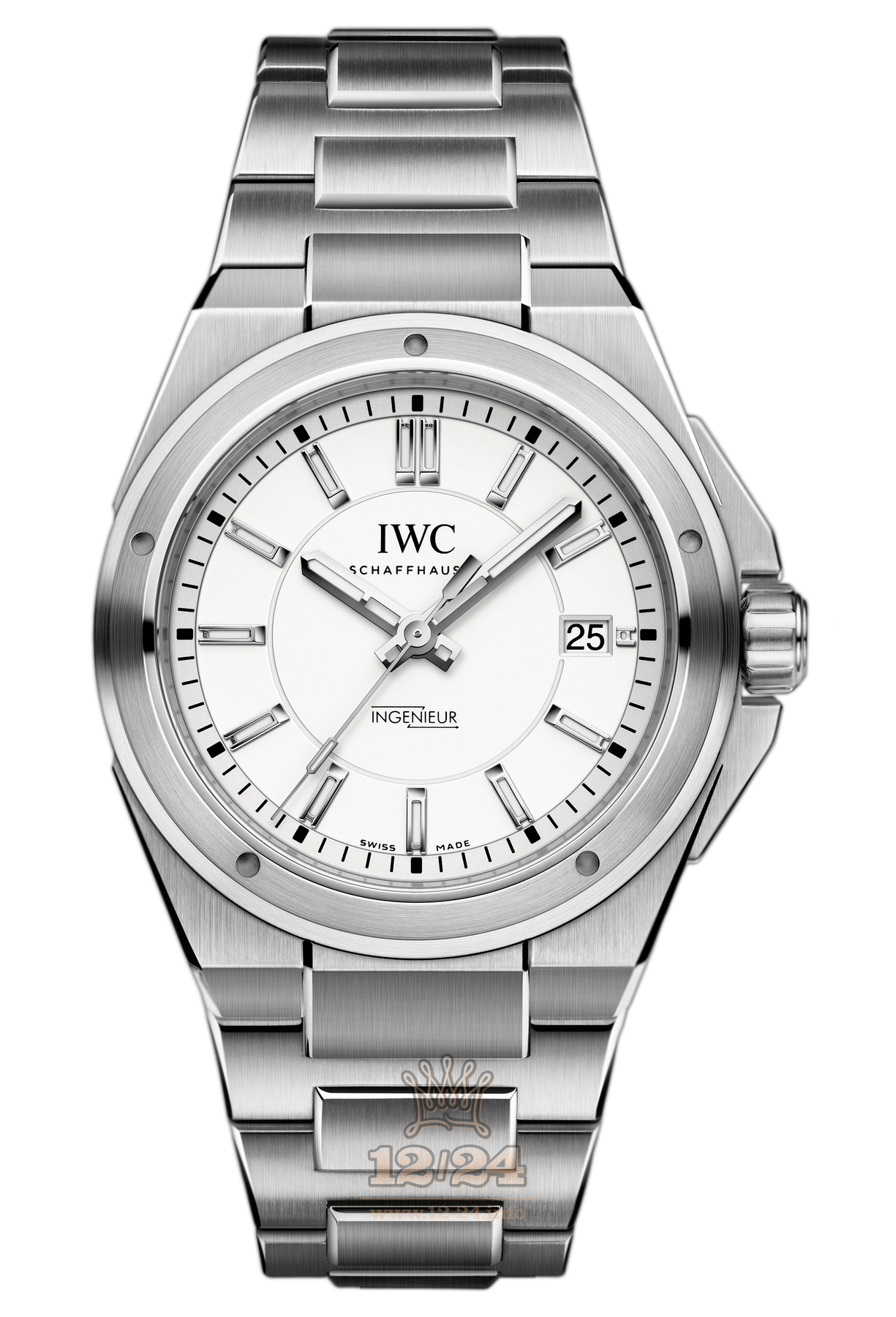 IWC Ingenieur Watch IW323904 40 mm Stainless steel Case White Dial
