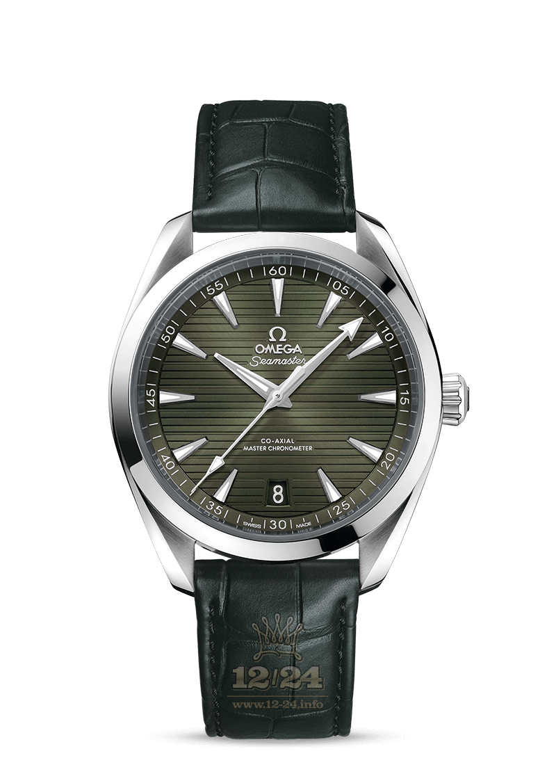 Omega Seamaster Watch 220.13.41.21.10.001 41 mm Stainless steel Case Green Dial
