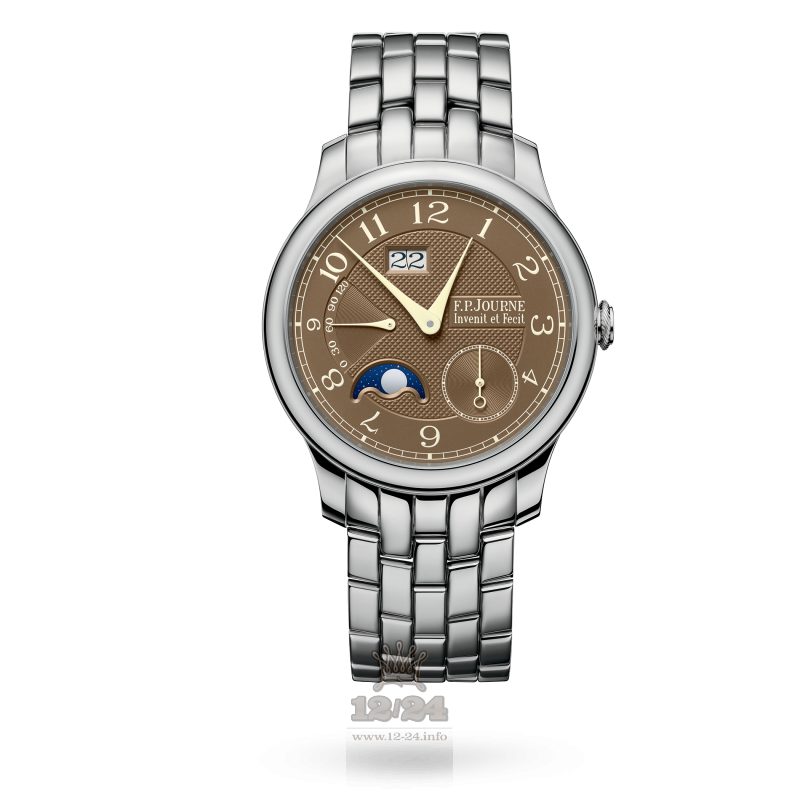 F.P.Journe Classique Watch automatique lune havana pl 40 mm Platinum Case Brown (chocolate) Dial