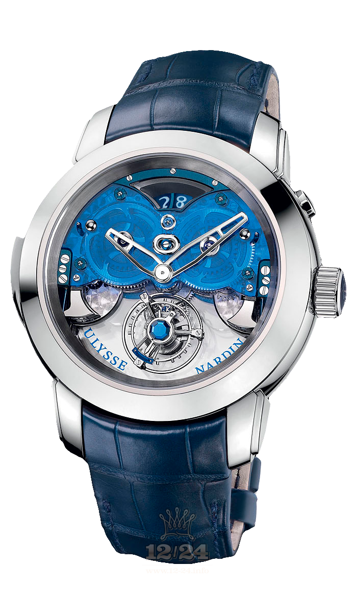 Ulysse Nardin Executive Watch 9700-125 46 mm White gold Case