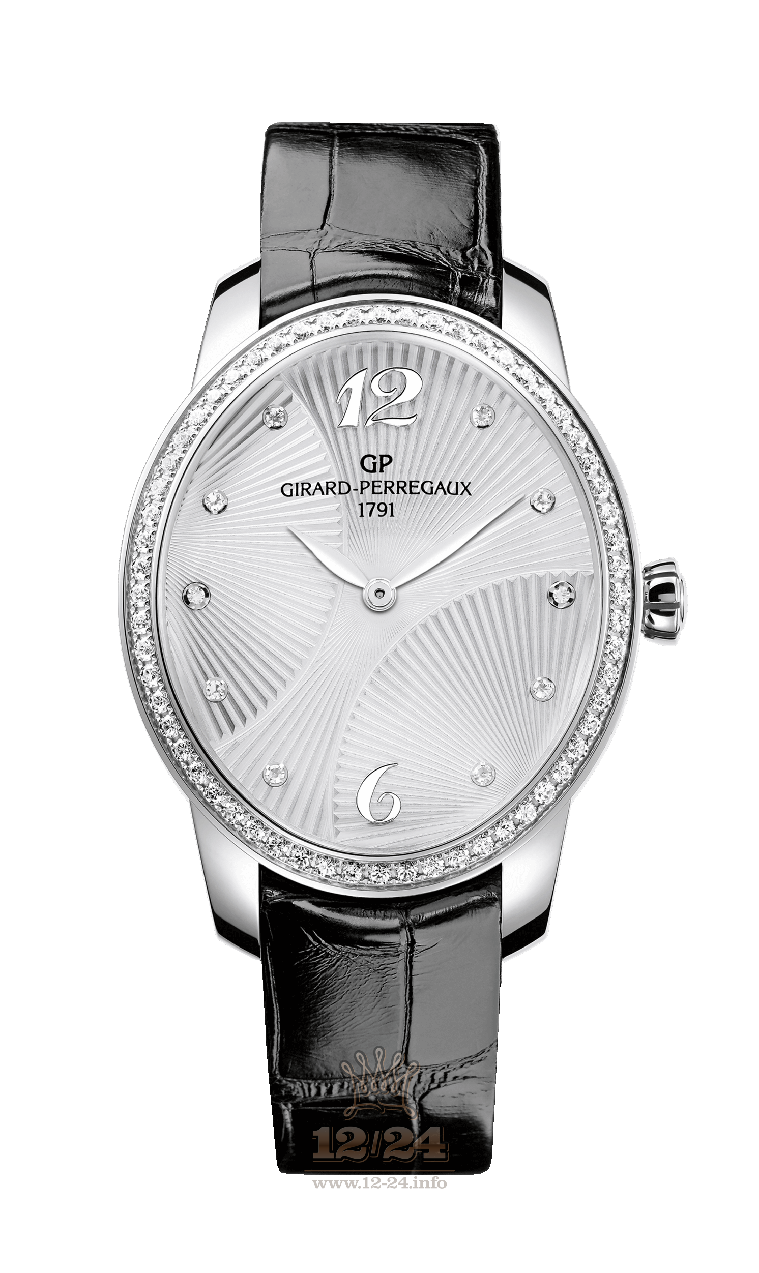 Girard Perregaux Cats Eye Watch 80493D11A161-CK6A 35 mm Stainless steel Case Silver Dial