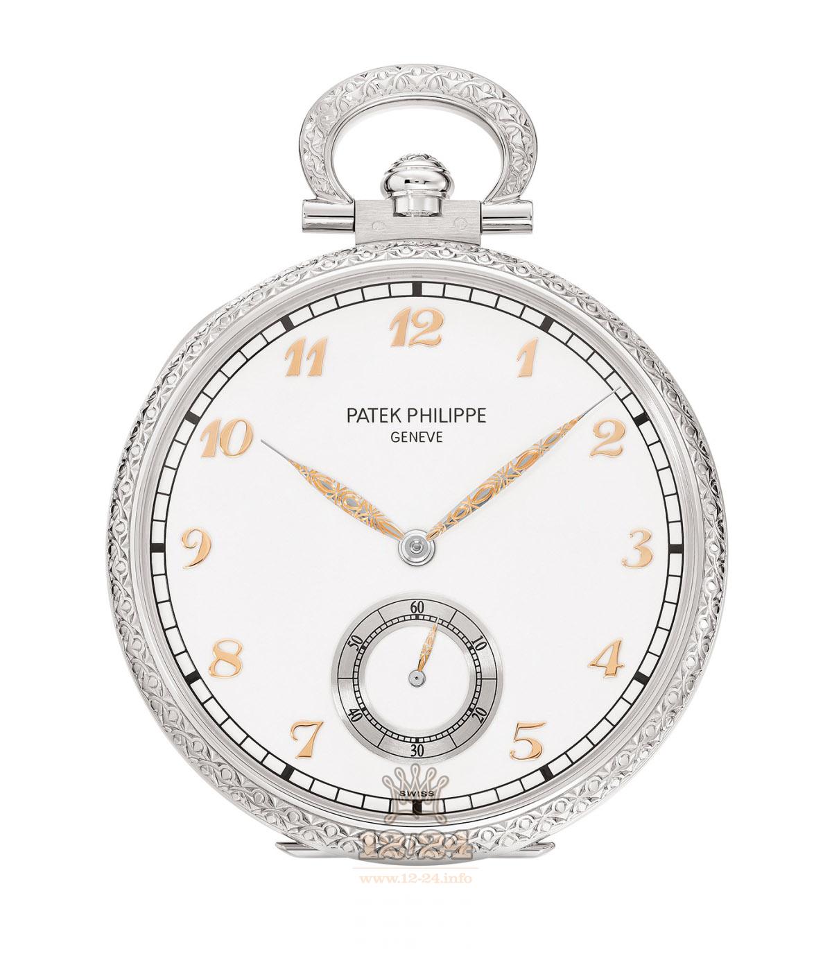 Patek Philippe Rare Handcrafts Watch 995/111G-001 White gold Case White Dial