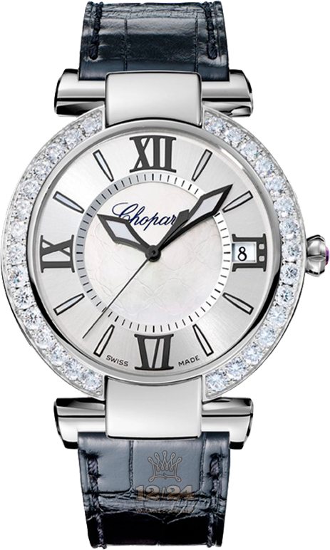 Chopard Imperiale Watch 388531-3010 40 mm Stainless steel Case Silver Dial
