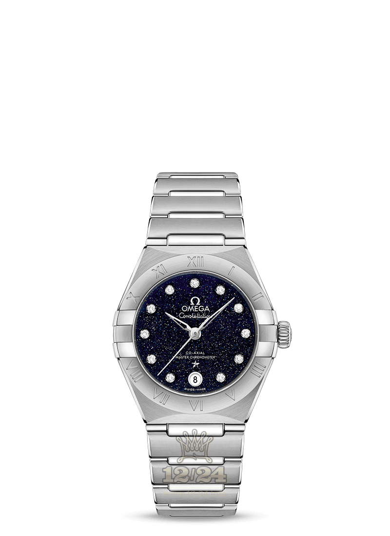 Omega Constellation Watch 131.10.29.20.53.001 29 mm Stainless steel Case Dark blue Dial