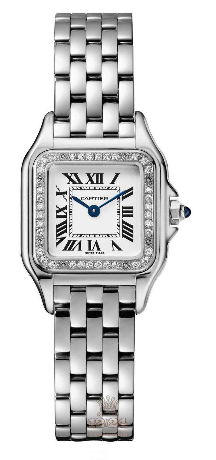 Cartier Panthere de Cartier Watch W4PN0007 30 mm Stainless steel Case White Dial