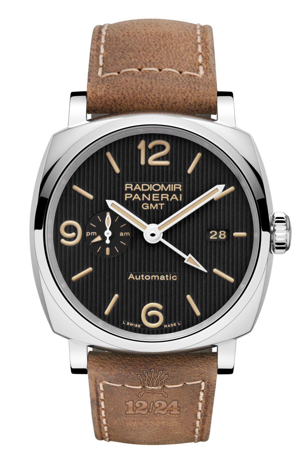 Panerai Radiomir 1940 Watch PAM00657 45 mm Stainless steel Case Black Dial