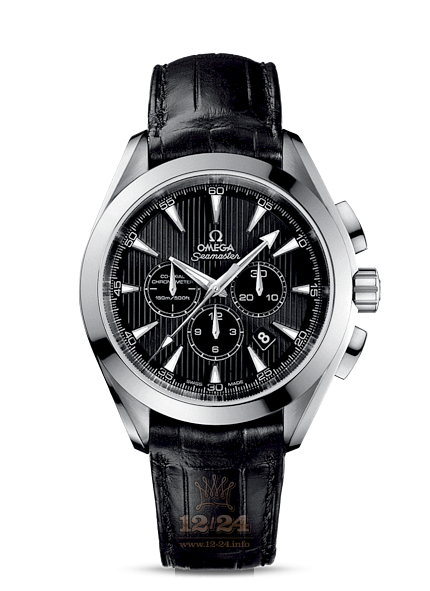 Omega Aqua Terra 150 M Watch 231.13.44.50.01.001 44 mm Stainless steel Case Black Dial