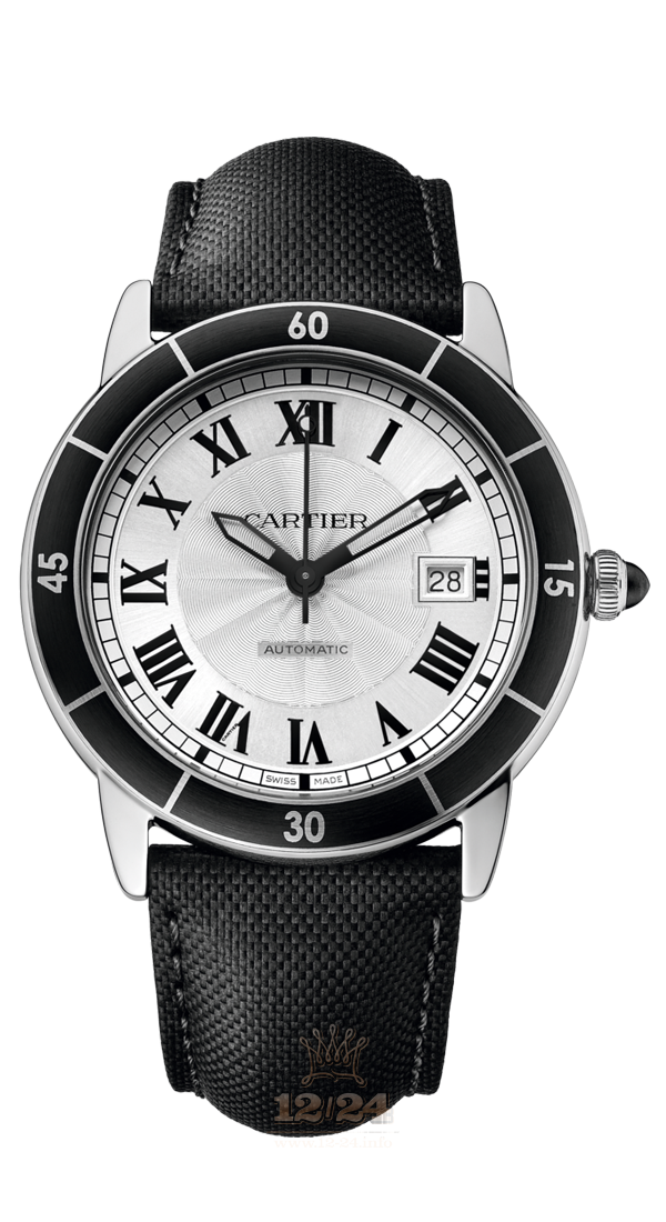 Cartier Ronde de Cartier Watch WSRN0002 42 mm Stainless steel Case Silver Dial