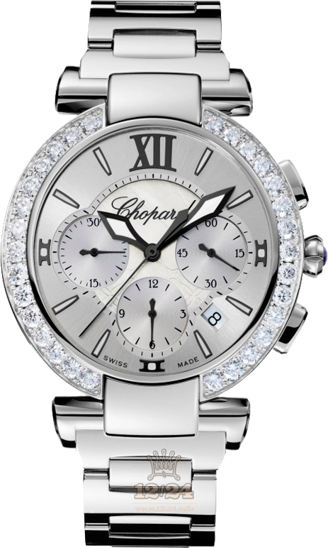 Chopard Imperiale Watch 388549-3004 40 mm Stainless steel Case Silver Dial