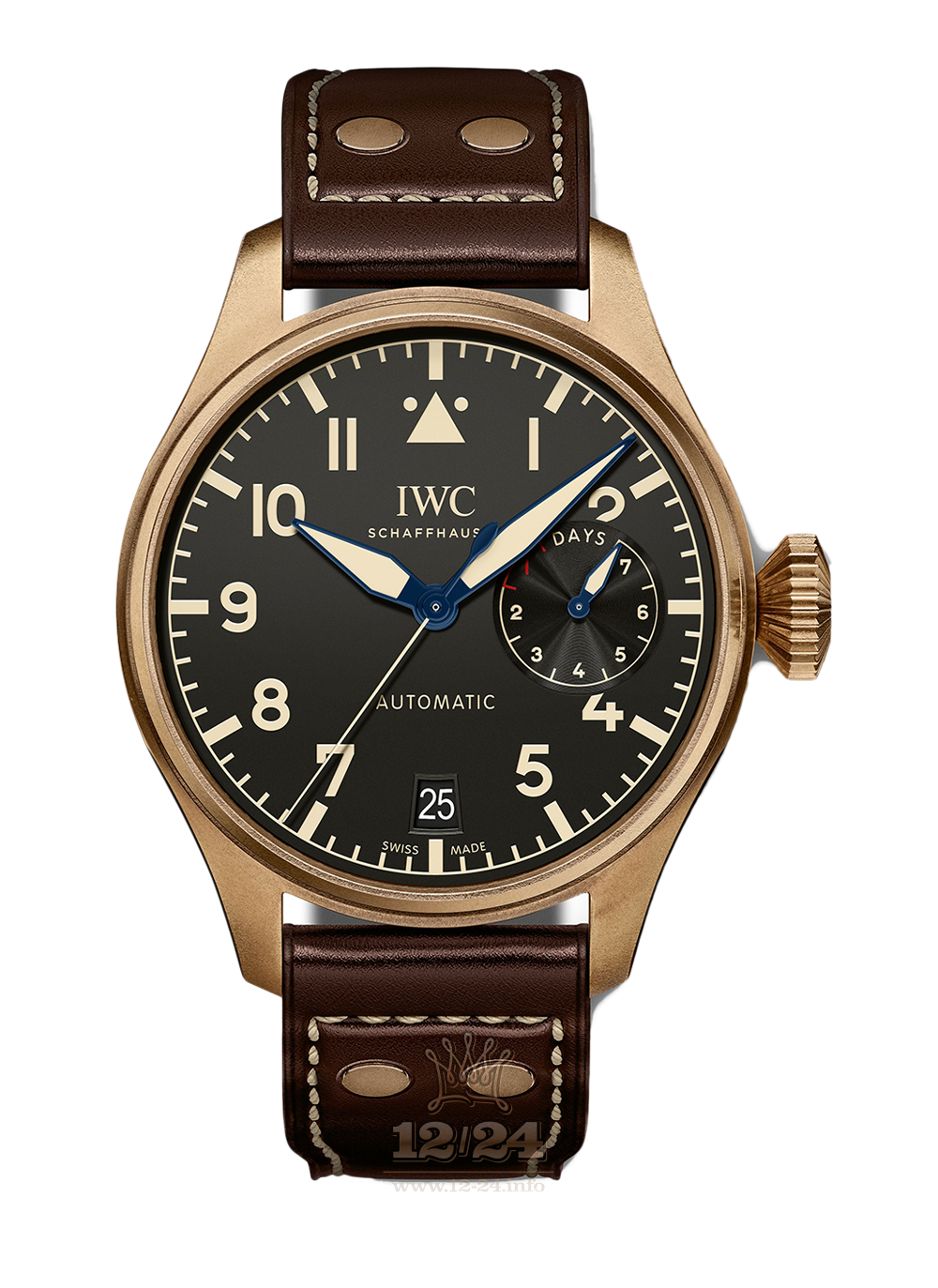 IWC Pilot s Watches Watch IW501005 46 mm Bronze Case Black Dial