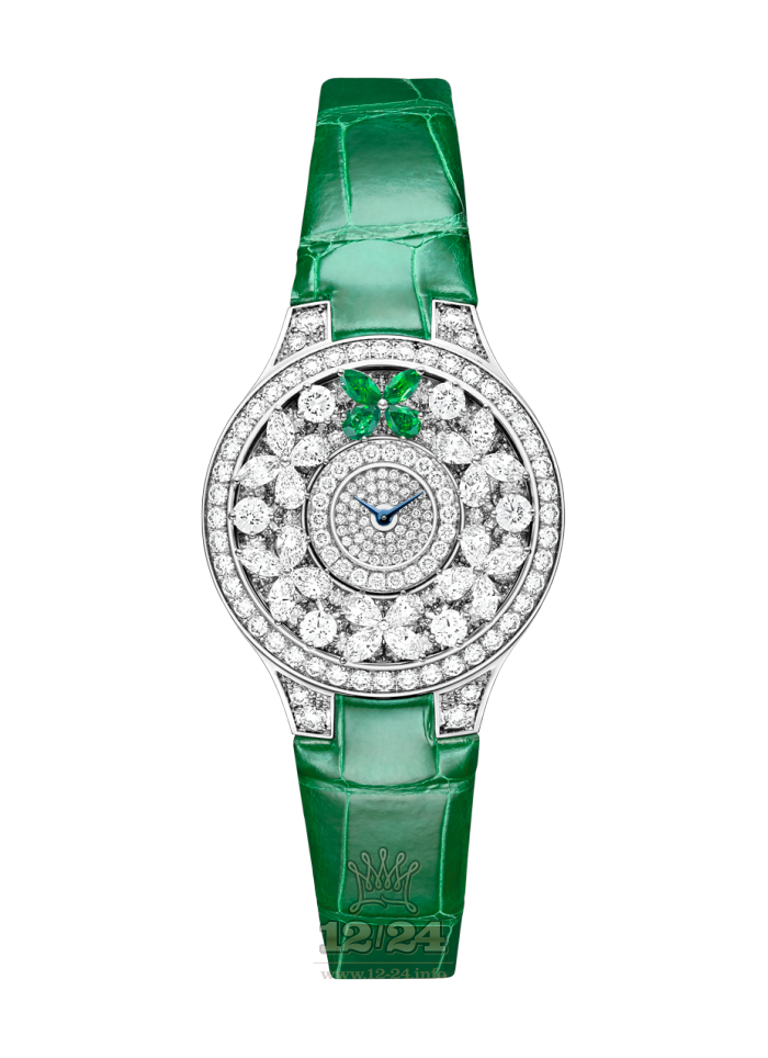 Graff Butterfly Watch BF32WGD1BE White gold Case Silver Dial