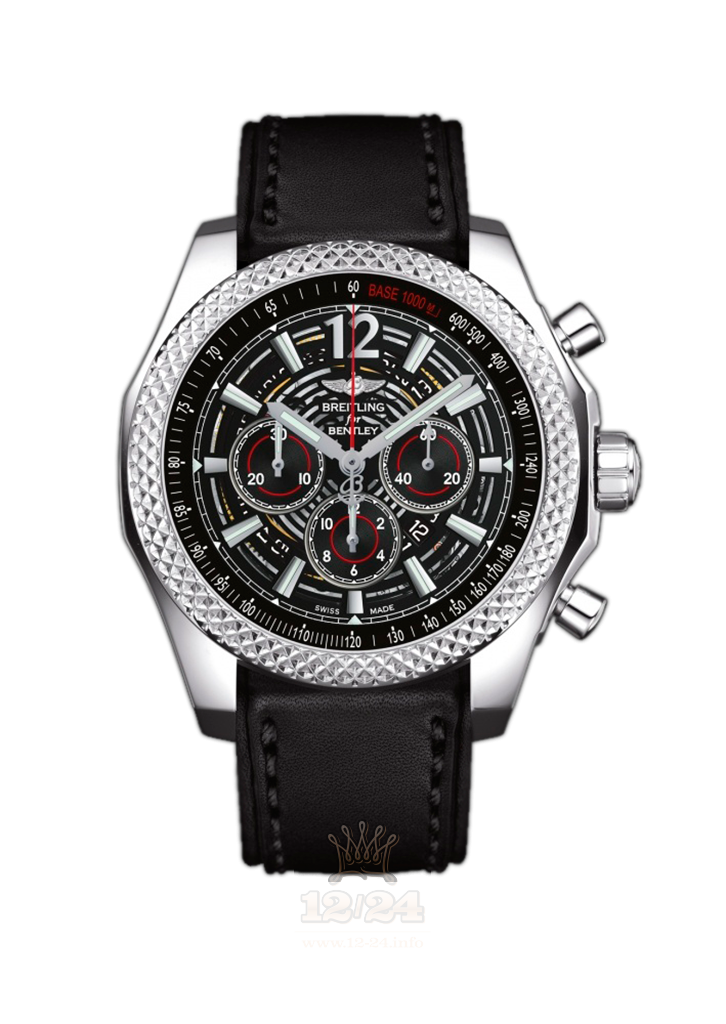 Breitling Breitling for Bentley Watch A4139024/BC83/482X/A18BA.1 42 mm Stainless steel Case Black Dial