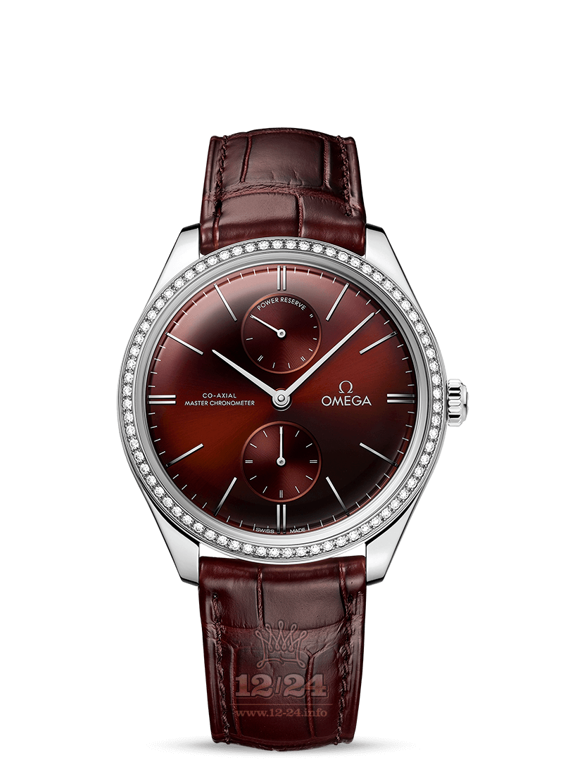 Omega De Ville Watch 435.18.40.22.11.001 40 mm Stainless steel Case Red Dial