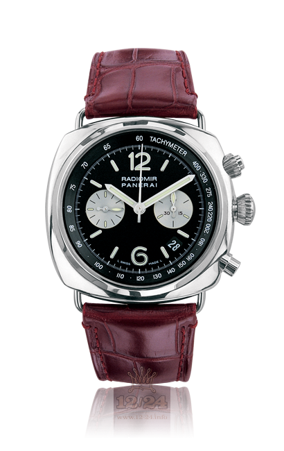 Panerai 2003 Watch PAM00163 44 mm Stainless steel Case Black Dial