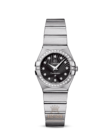 Omega Constellation Watch 123.15.24.60.51.001 24 mm Stainless steel Case Black Dial