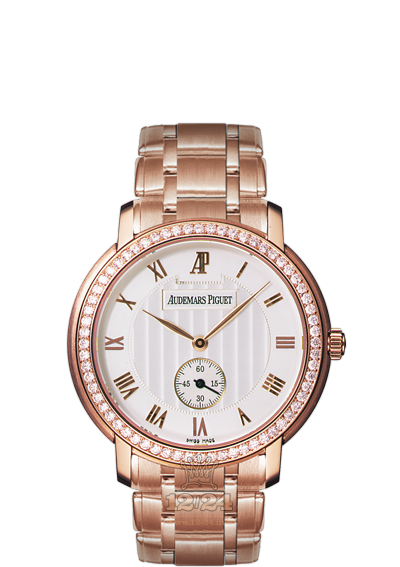 Audemars Piguet Jules Audemars Watch 15156OR.ZZ.1229OR.01 36 mm Pink gold Case White Dial